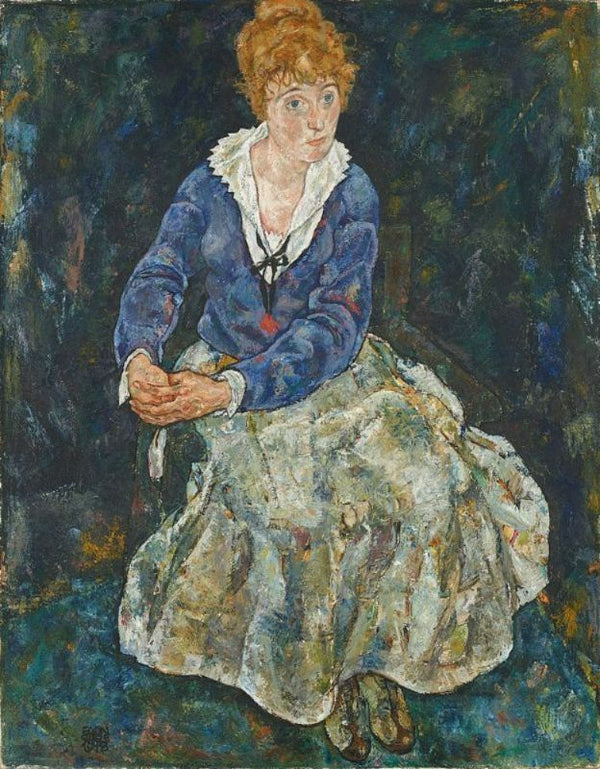 Portrait Of The Artists Wife Seated 