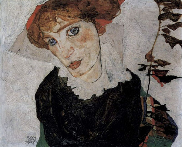 Portrait of Wally Painting by Egon Schiele