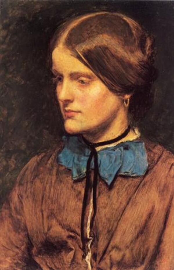 Annie Miller Painting by John Everett Millais