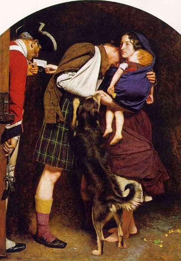 The Order of Release, 1746 Painting by John Everett Millais