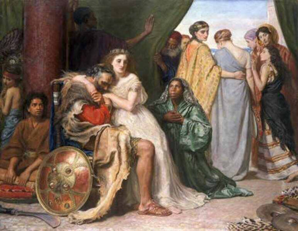 Jephthah Painting by John Everett Millais