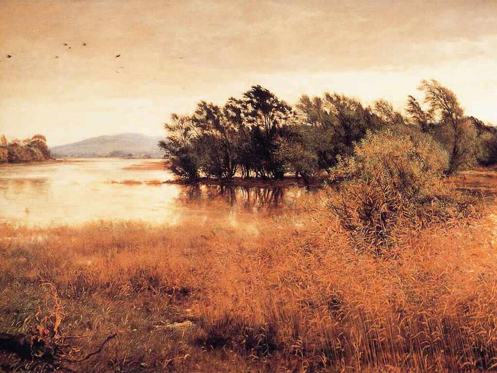 Chill October Painting by John Everett Millais