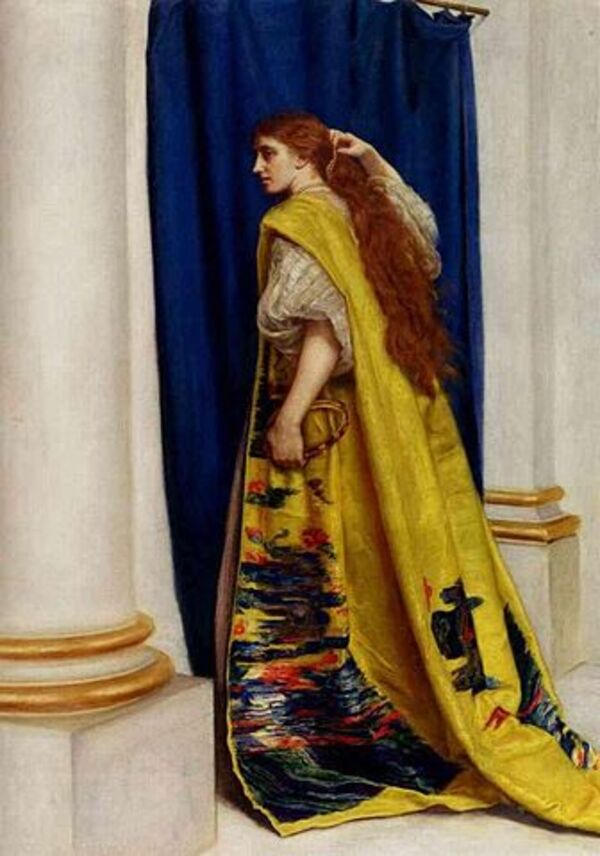 Esther Painting by John Everett Millais