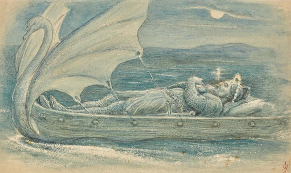 Sir Tristrem Painting by John Everett Millais