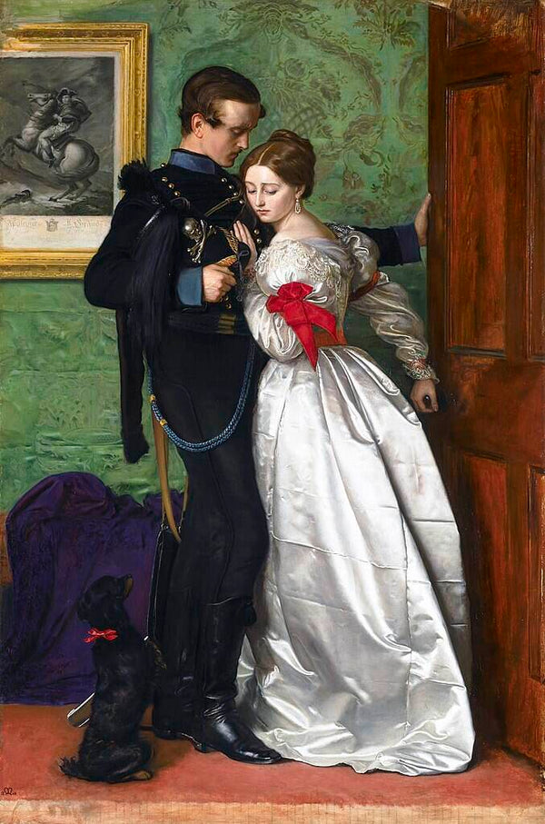 The Black Brunswicker Painting by John Everett Millais