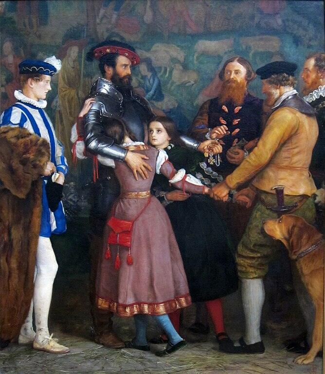 The Ransom Painting by John Everett Millais