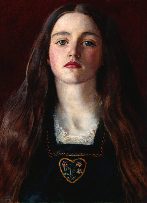 Portrait of a Girl (Sophie Gray) Painting by John Everett Millais