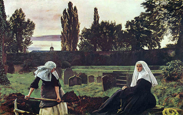 The Vale Of Rest Painting by John Everett Millais