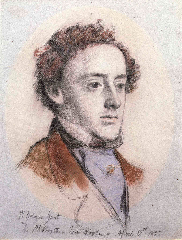 Portrait of John Everett Millais Painting by John Everett Millais