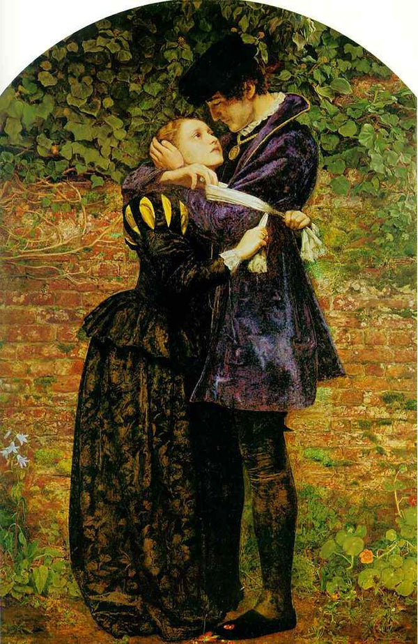 The Huguenot Painting by John Everett Millais