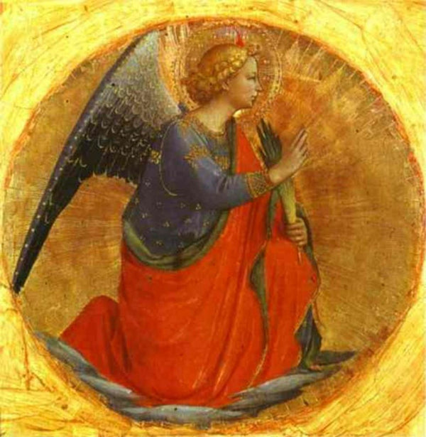 Perugia Triptych; Angel of the Annunciation
