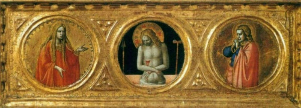 Predella of the St Peter Martyr Altarpiece (detail) Painting by Fra Angelico