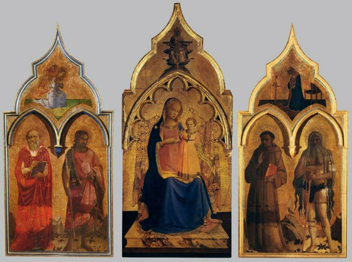 Compagnia di San Francesco Altarpiece Painting by Fra Angelico