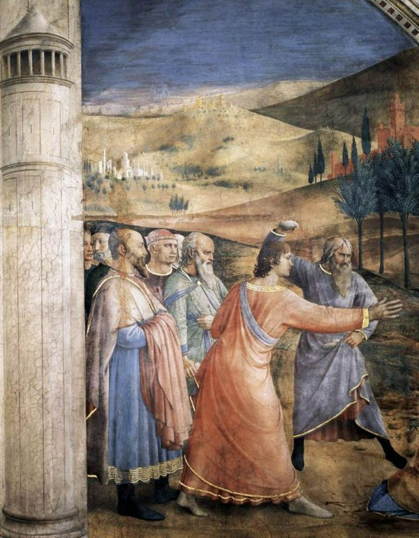 The Stoning of St Stephen (detail)
