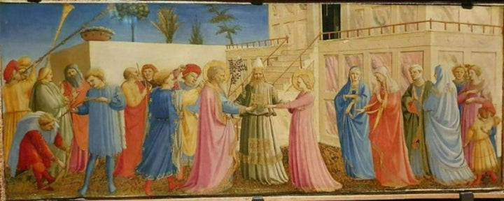 Marriage of the Virgin Painting by Fra Angelico