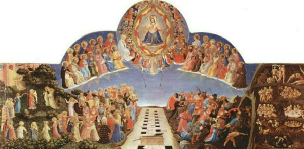 The Last Judgement 2 Painting by Fra Angelico