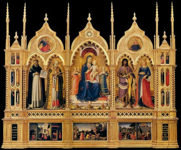 Perugia Altarpiece 3 Painting by Fra Angelico
