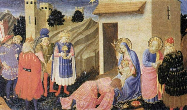 Adoration of the Magi 1433-34 Painting by Fra Angelico