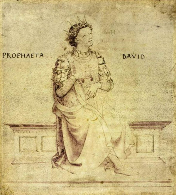 King David Playin a Psaltery 1430