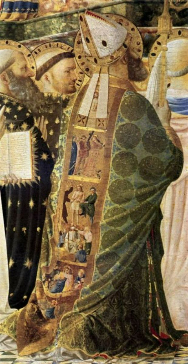 Coronation of the Virgin (detail 1) 1434