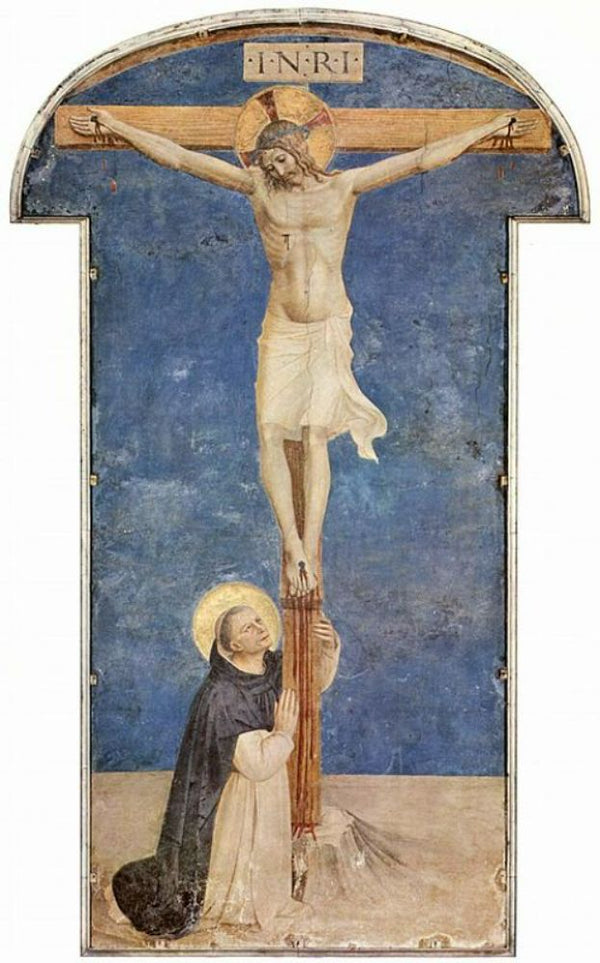 Saint Dominic Adoring the Crucifixion