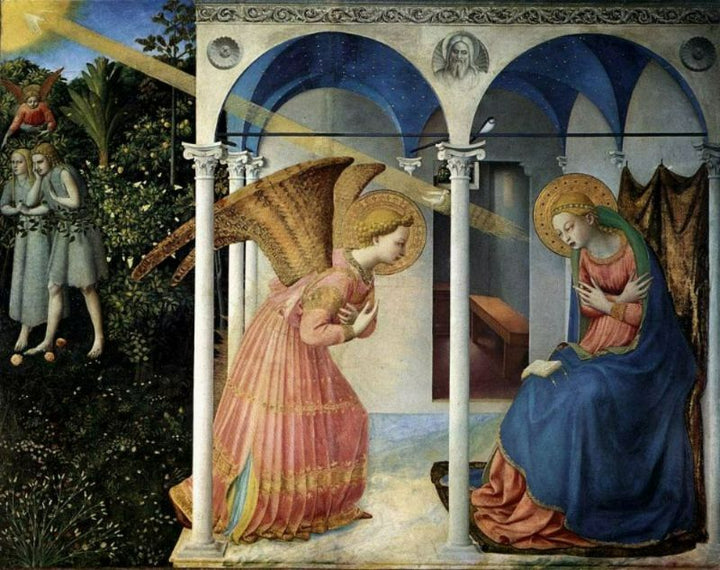 The Annunciation 1430 Painting  by Fra Angelico
