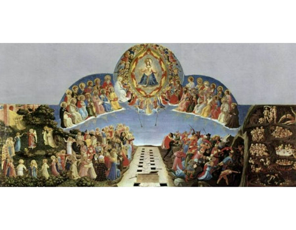 Last Judgement 1432 Painting by Fra Angelico