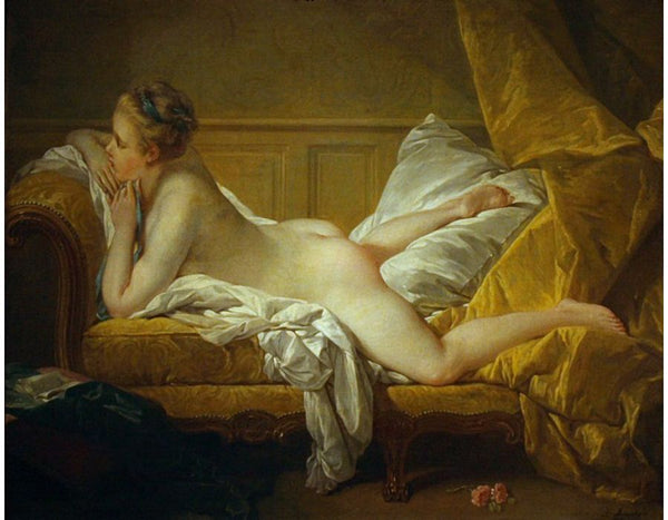 Nude on a Sofa (or Reclining Girl) 