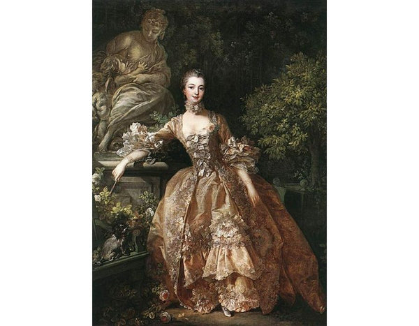 Portrait of Marquise de Pompadour 