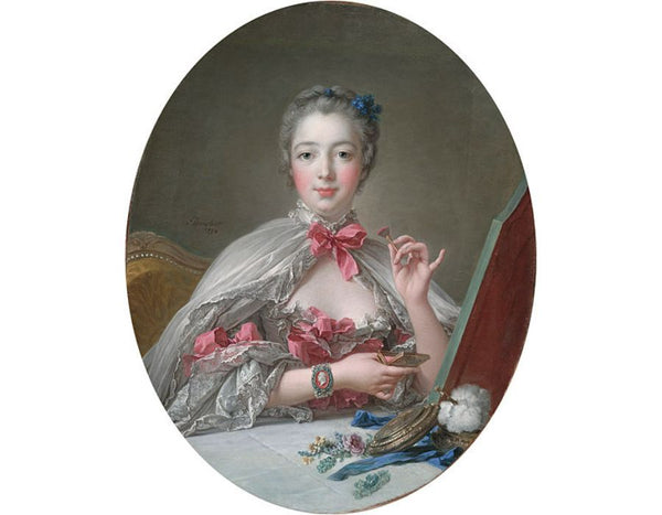Marquise de Pompadour at the Toilet-Table 1758 