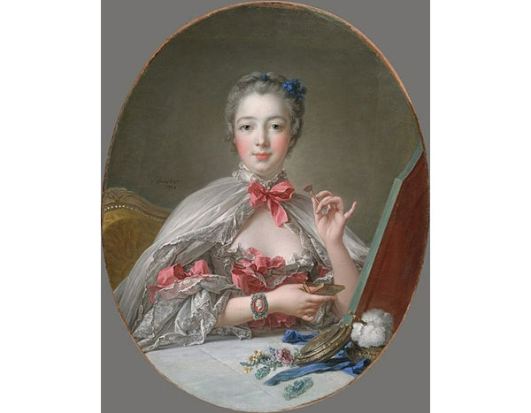 Portrait of Marquise de Pompadour 1759 