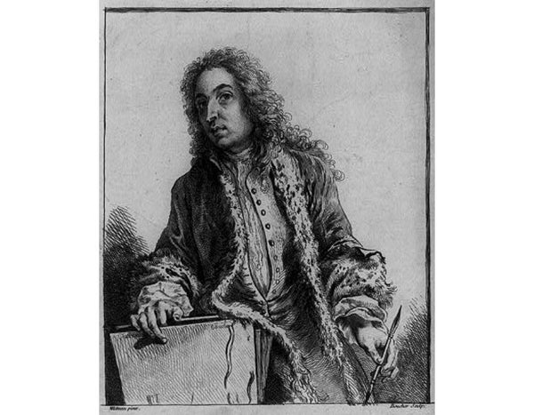 Portrait of Antoine Watteau 