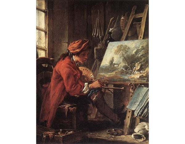 Painter in his Studio 