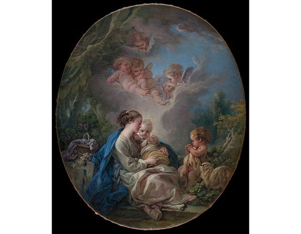 Virgin and Child with the Young Saint John the Baptist and Angels 1765 