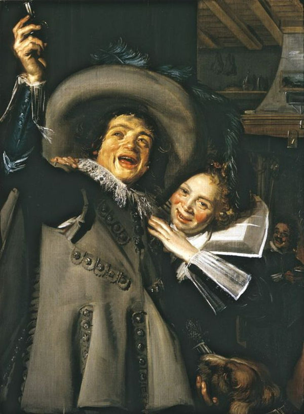 Young Man and Woman in an Inn