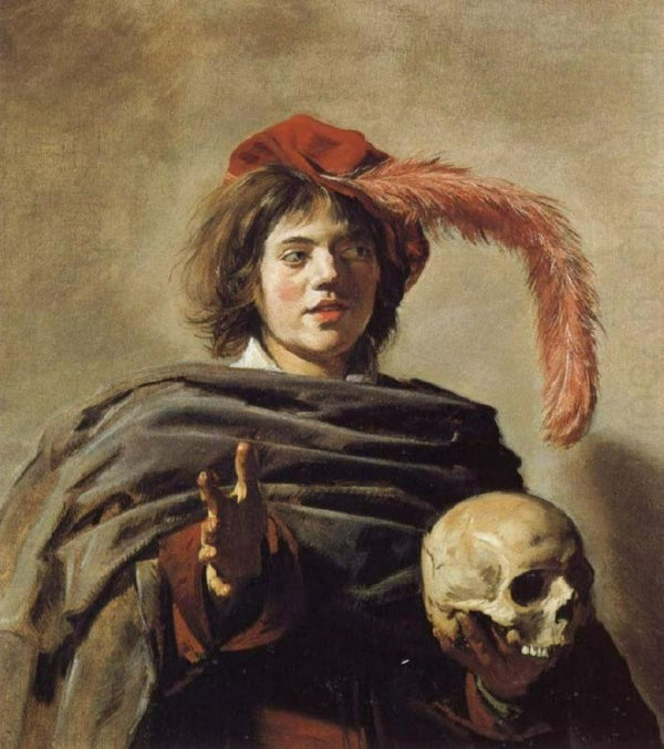 Young Man with a Skull (Vanitas) 1626-28