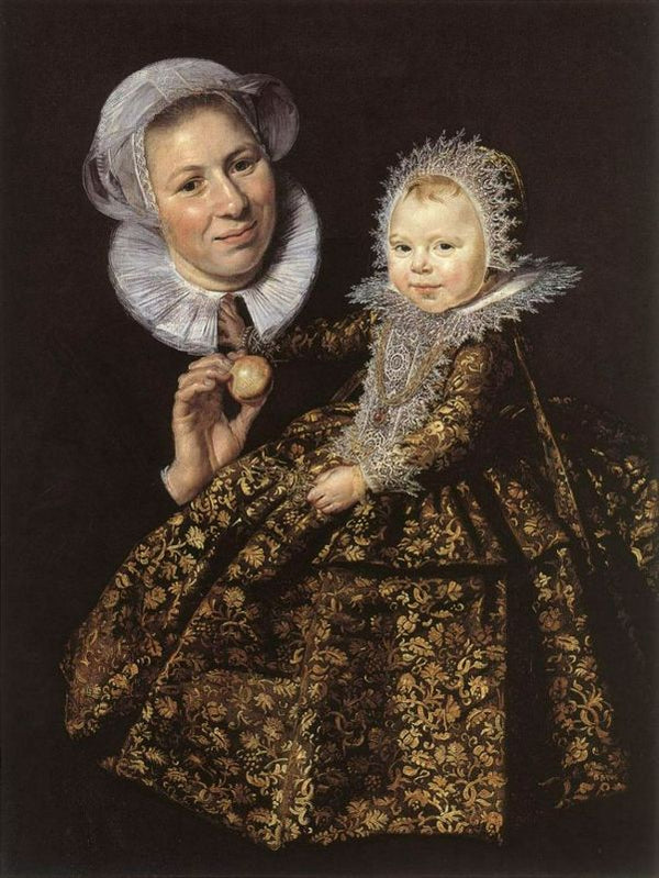 Catharina Hooft with her Nurse 1619-20