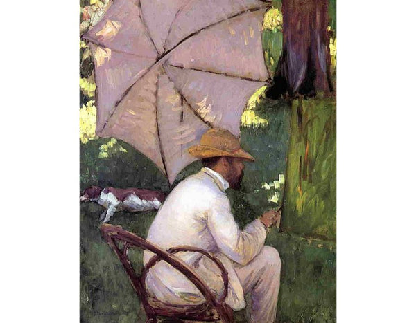 The Painter under His Parasol