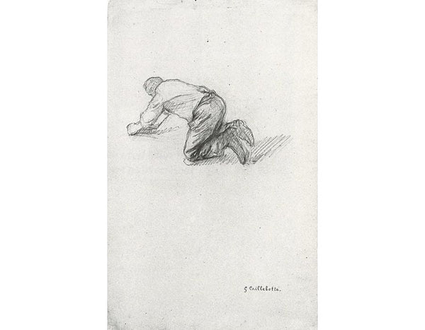The Floor Scrapers (study) 1875