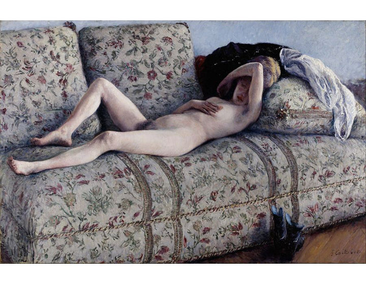 Nude on a Couch
