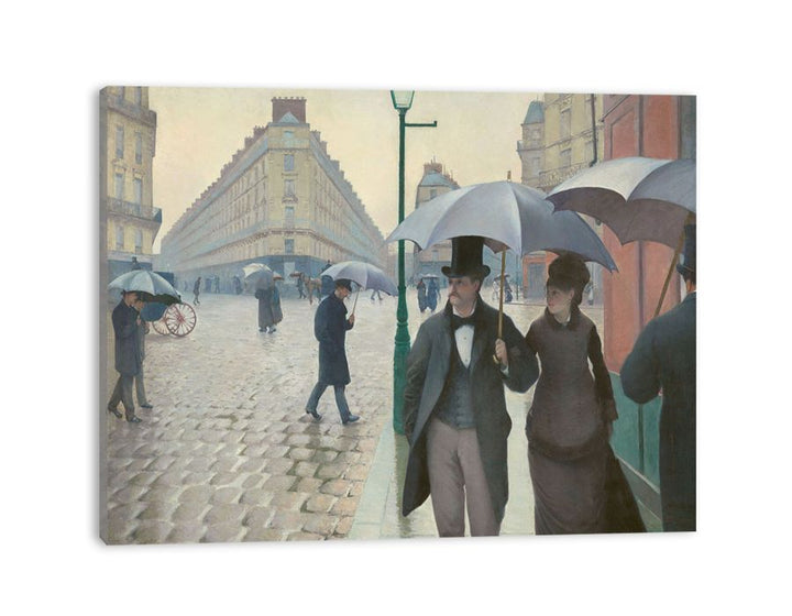 Paris Street- Rainy Weather 1877