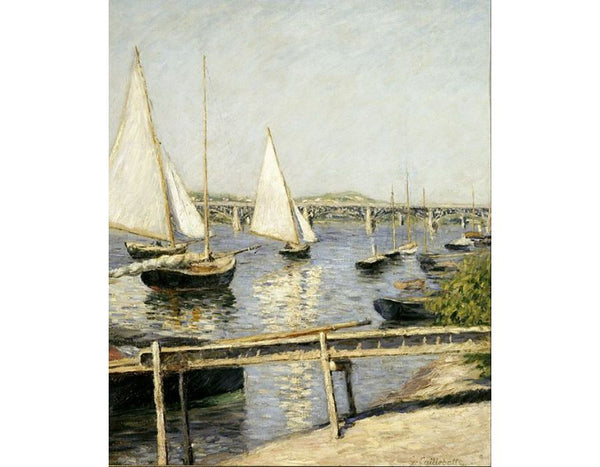 Sailboats In Argenteuil

