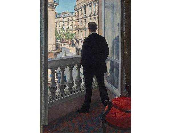 A Young Man At His Window
