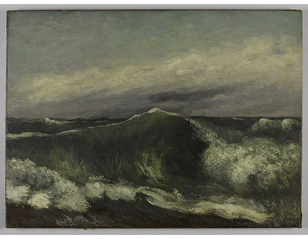 The Wave, 1869 Painting by Gustave Courbet