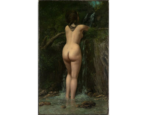 The Source Painting by Gustave Courbet