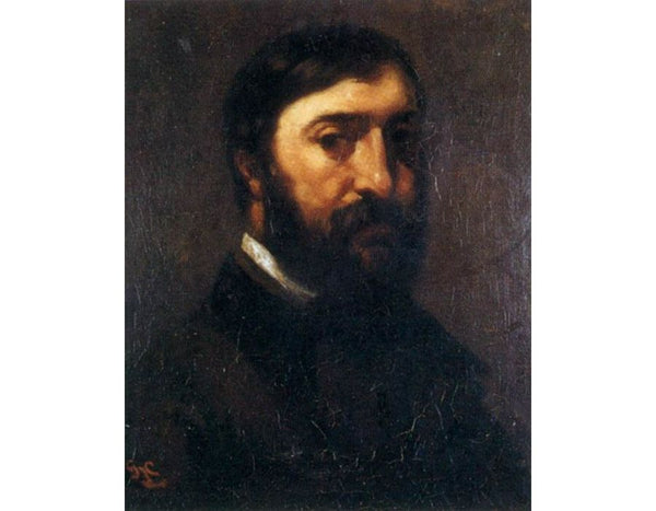 Portrait of Urbain Cuenot (b.1820) 1846 Painting by Gustave Courbet