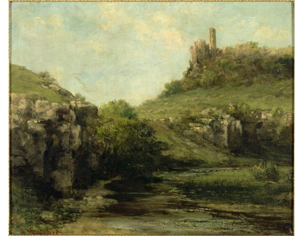 The Source at Ornans Painting by Gustave Courbet