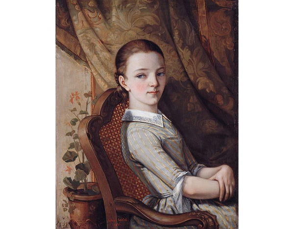 Juli ette Courbet (1831-1915) 1844 Paintingby Gustave Courbet