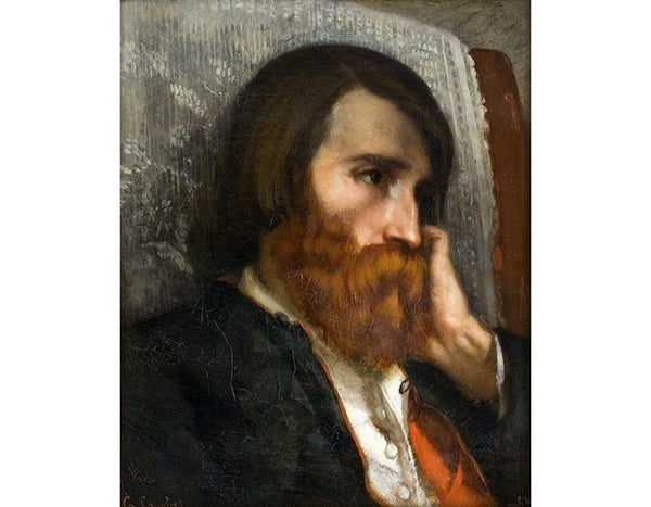 Portrait of Alfred Bruyas Painting by Gustave Courbet