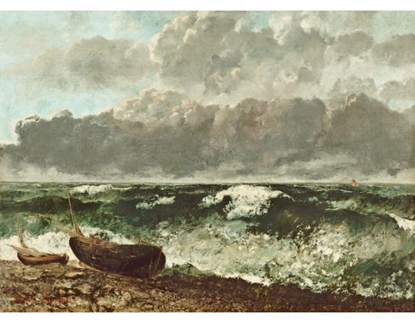 The Stormy Sea or, The Wave, 1870 